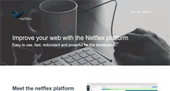 Desktop Screenshot of netflex.no
